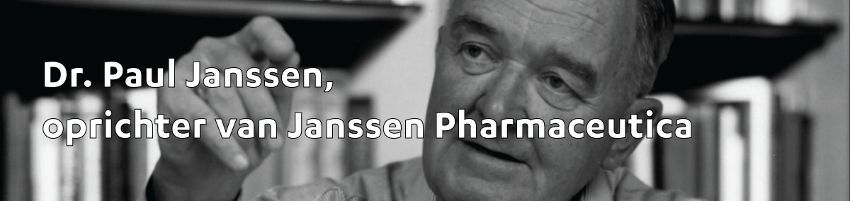 Dr Paul Janssen oprichter Janssen Pharmaceutica